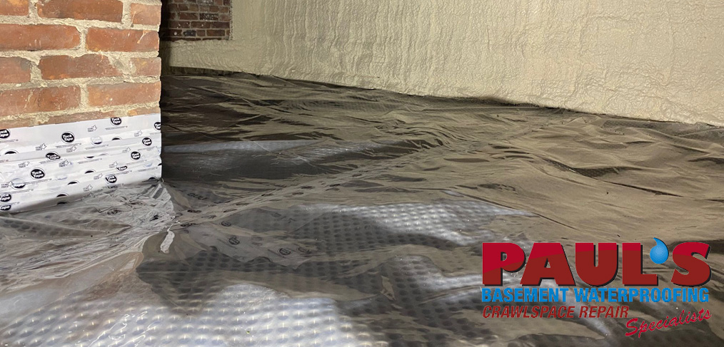 Completely Sealed Crawlspace